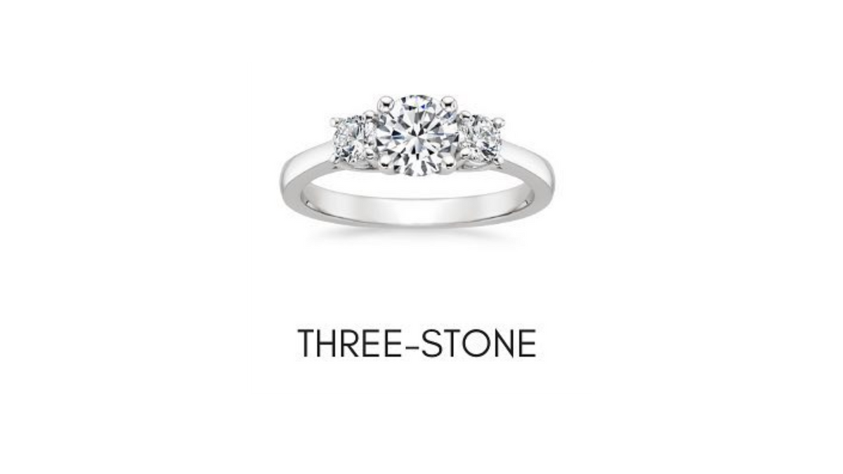 Three-Stone Rings
