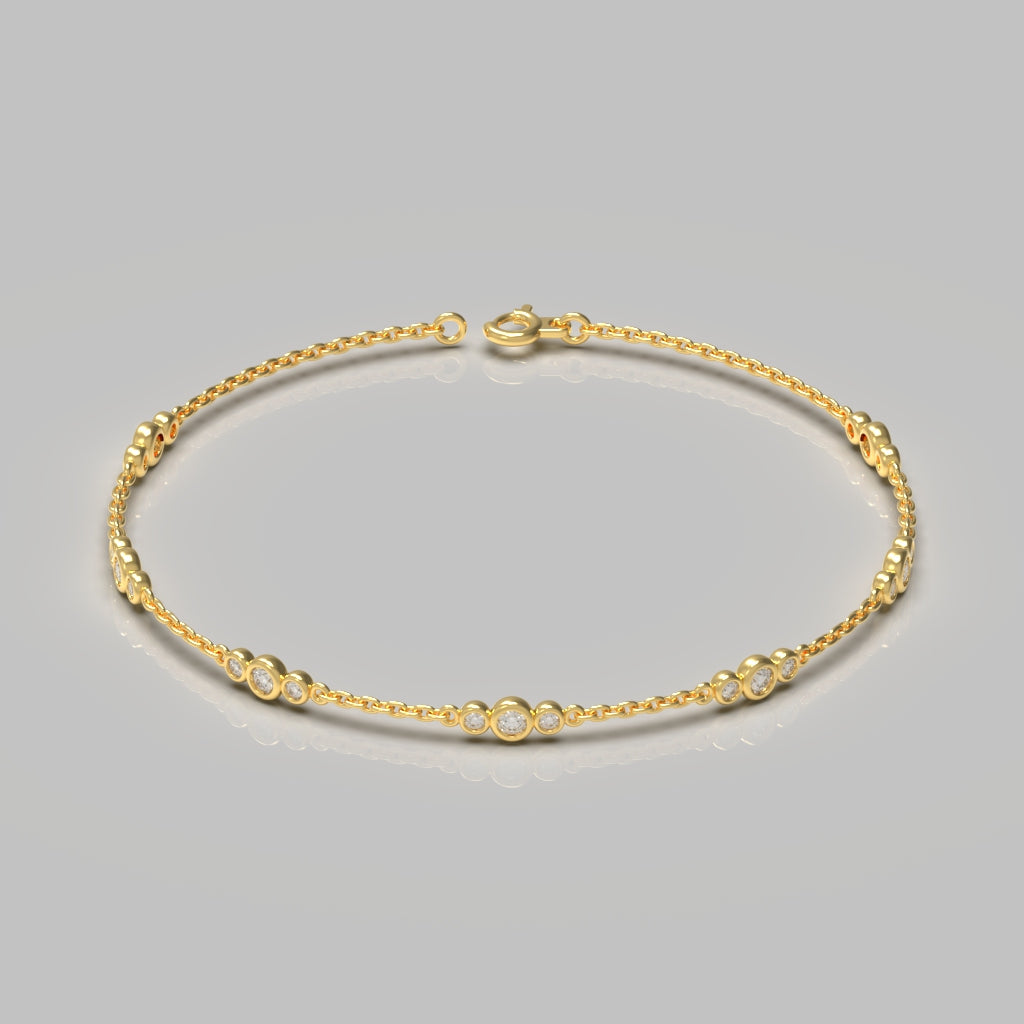 Natural Diamond Bracelet