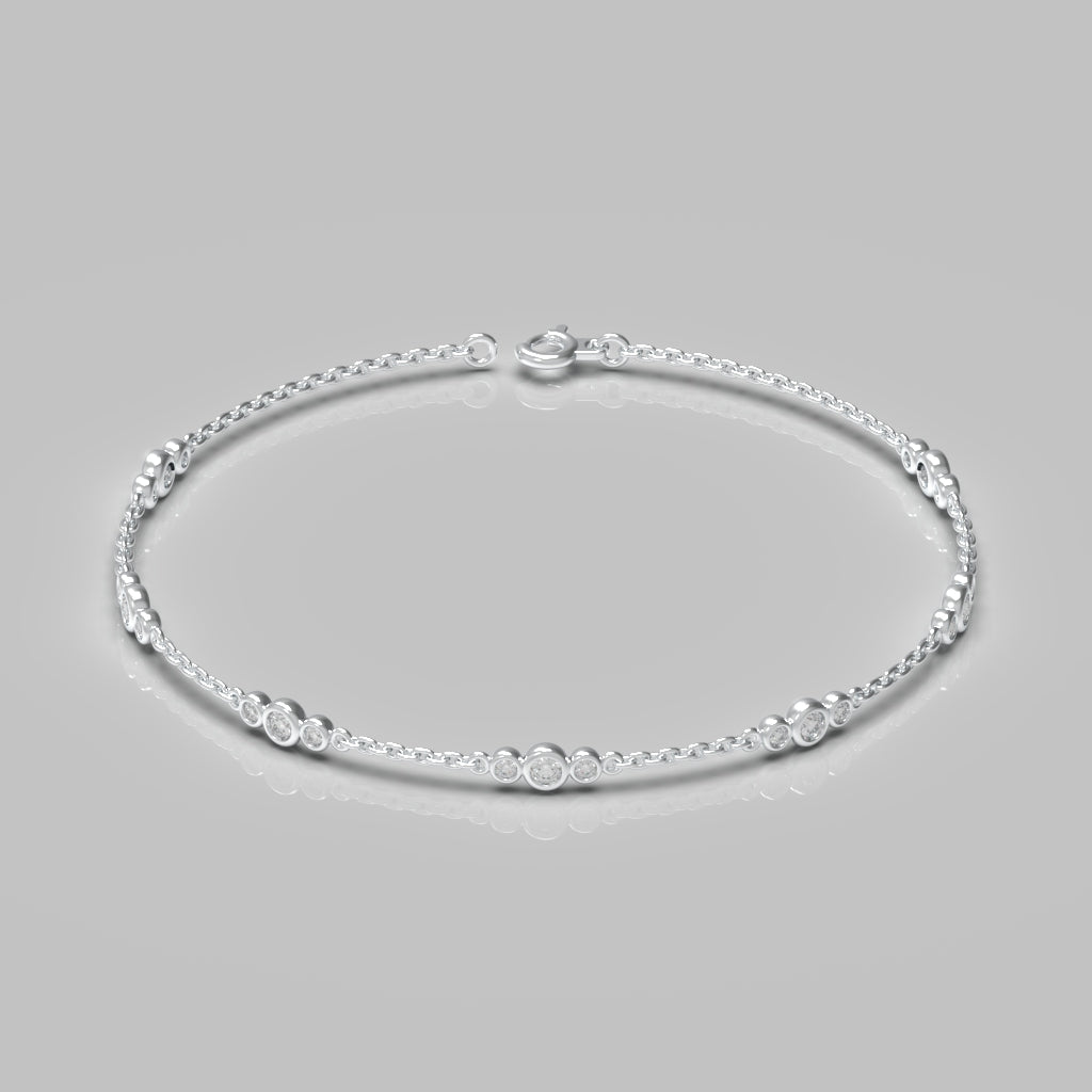 Natural Diamond Bracelet