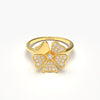Flower Diamond Ring