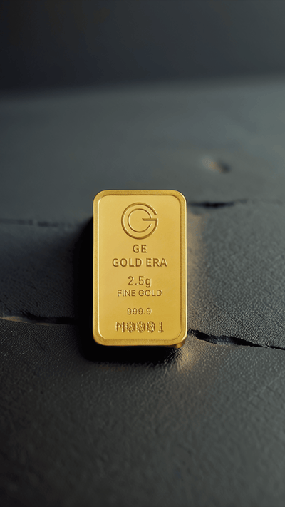 2.5 Gram Gold Ingot 24K