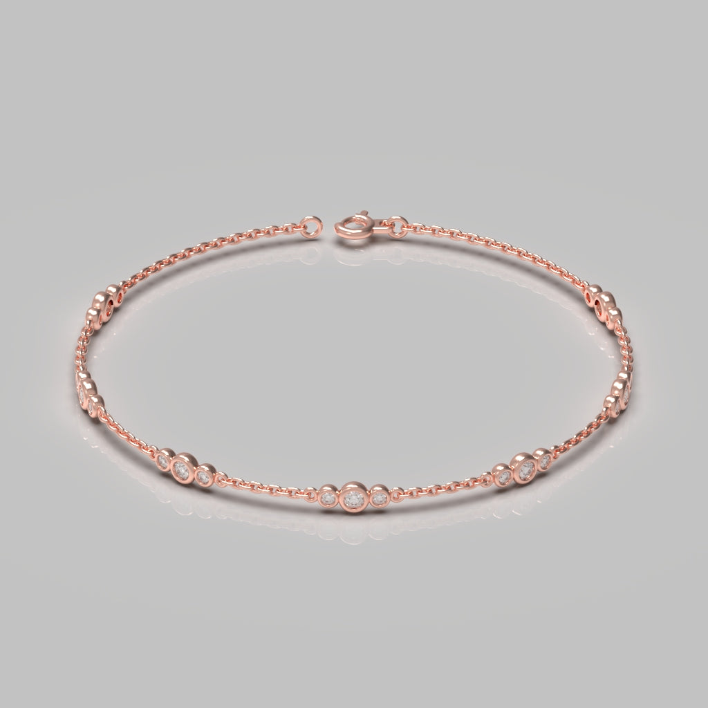 Natural Diamond Bracelet