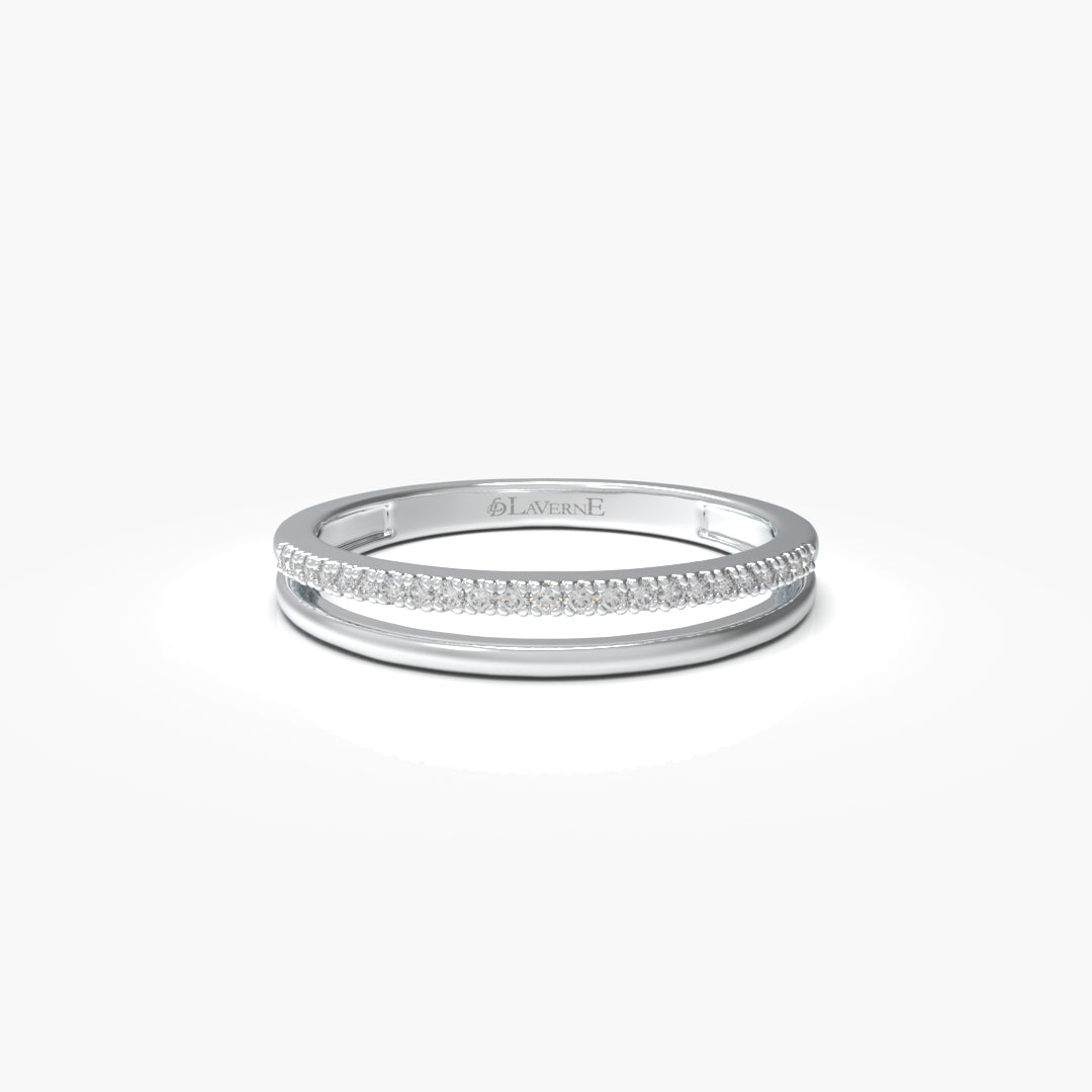 Half Eternity Diamond Ring