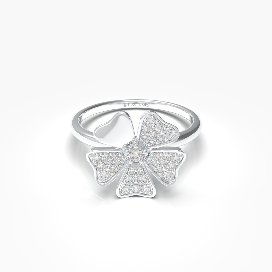 Flower Diamond Ring