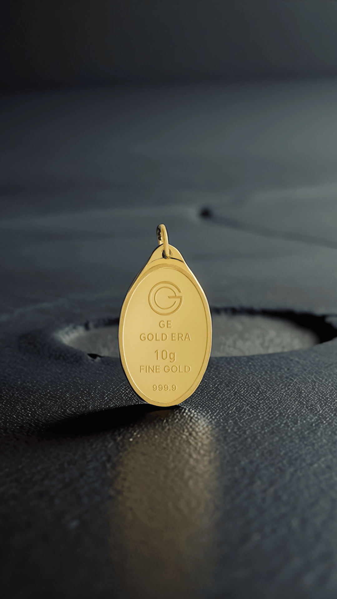 10 Grams Gold Pendant 24K – (virgin Mary) Design