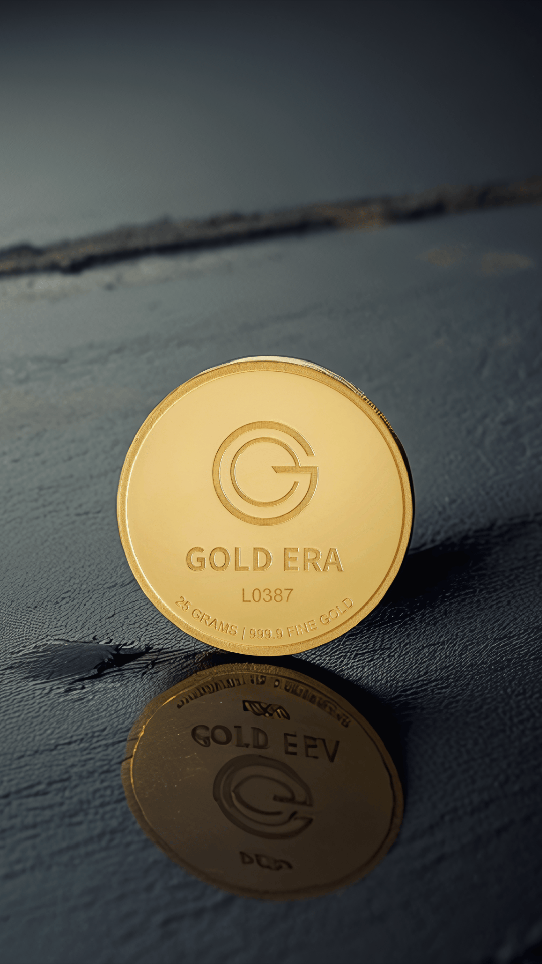 25g Gold Coin 24K– Falcon Design