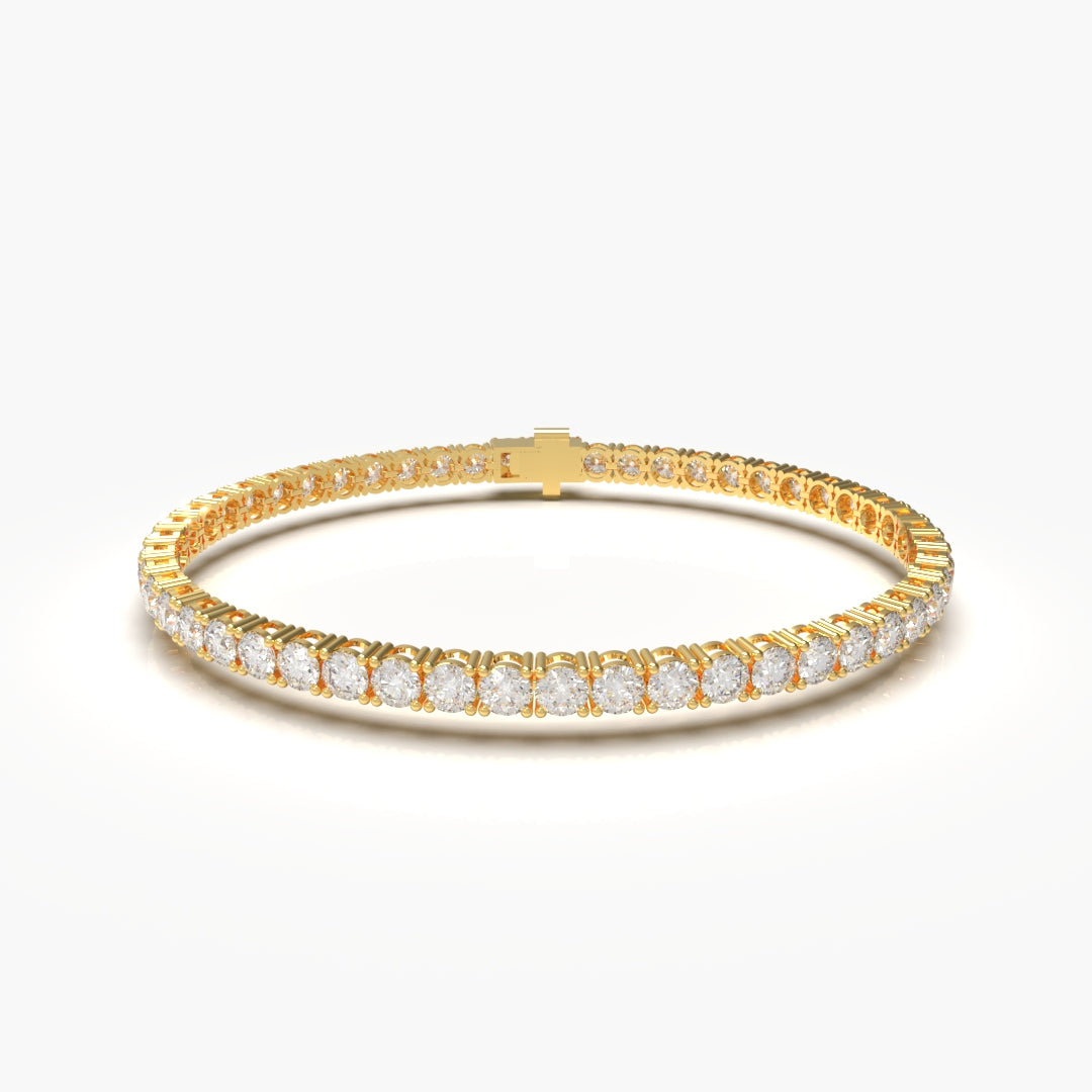 Lab grown Tennis Bracelet 6 carat