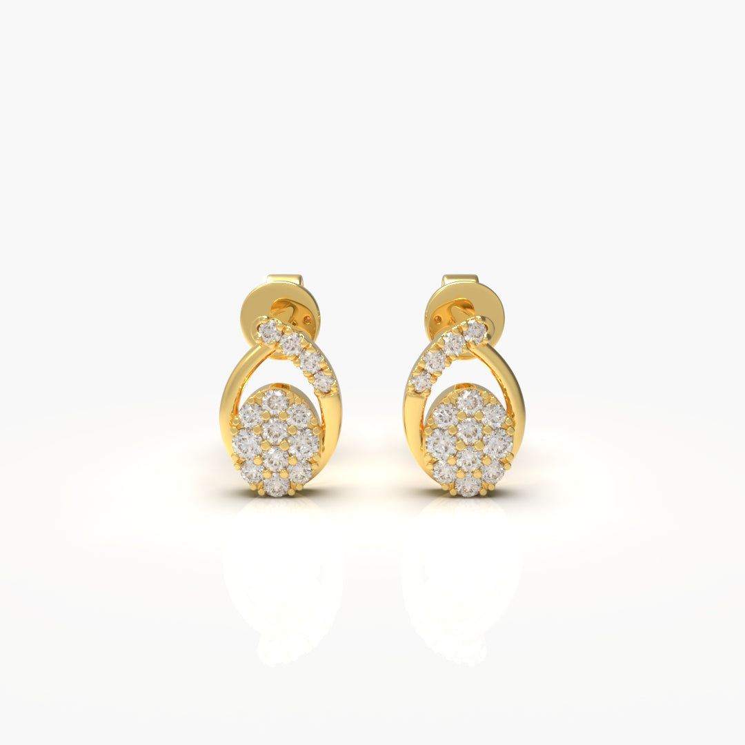 Classic Diamond Earring