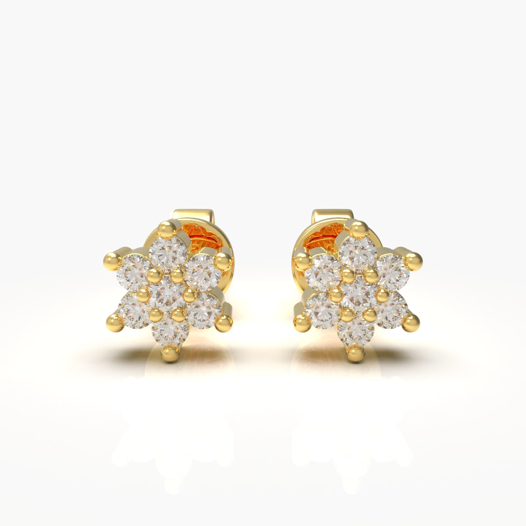 Classic Diamond Earring