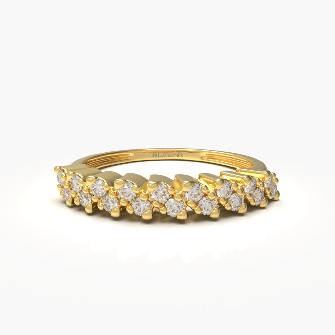 Half Eternity Round Diamond Ring