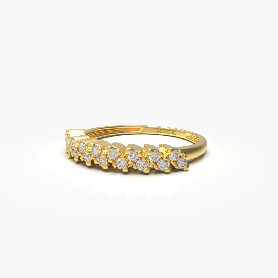 Half Eternity Round Diamond Ring