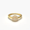 Sunrise Gold Diamond Ring