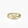 Butterfly Diamond Ring