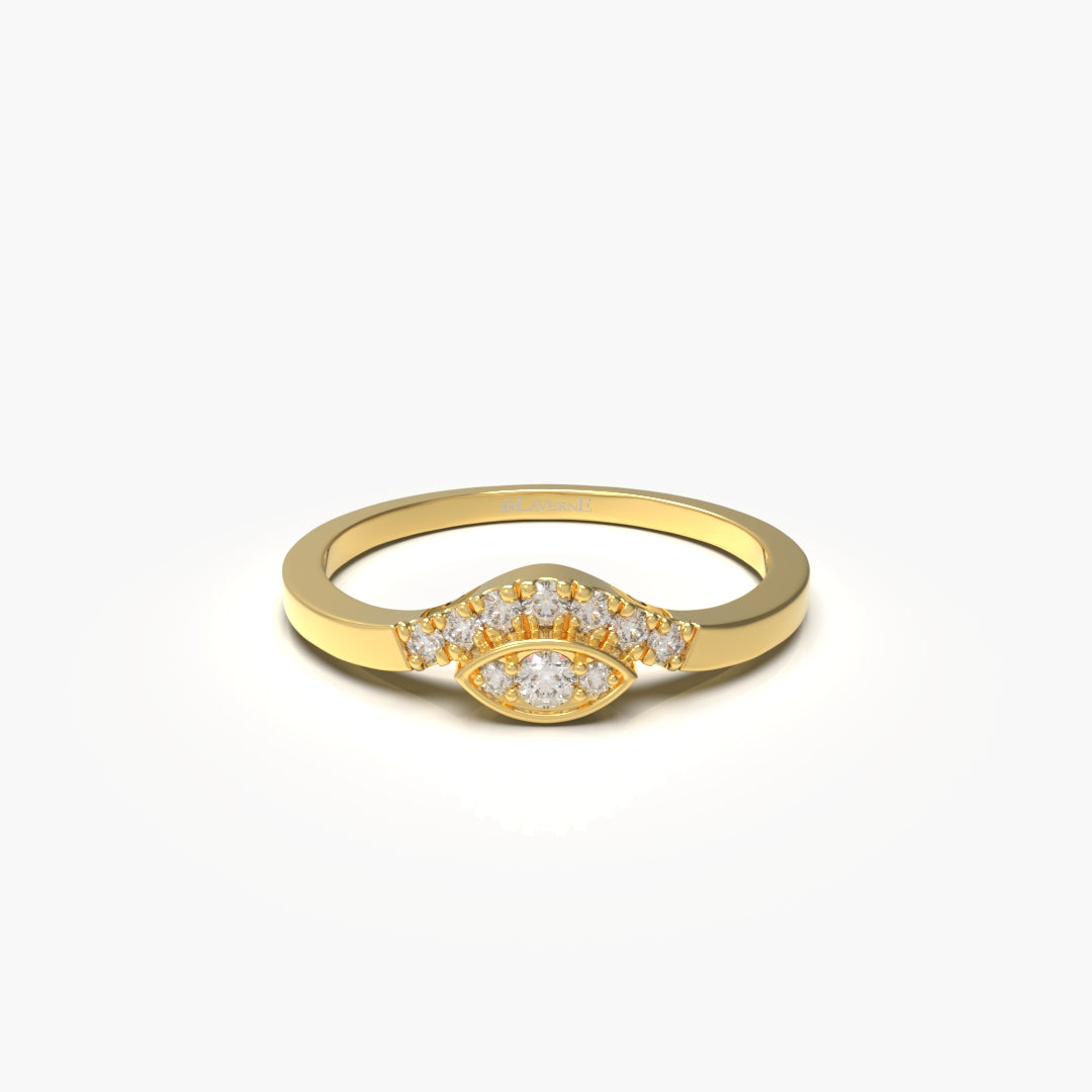 Marquise Diamond Anniversary Ring