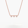 Hearts On Fire Barre Floating Diamond Necklace
