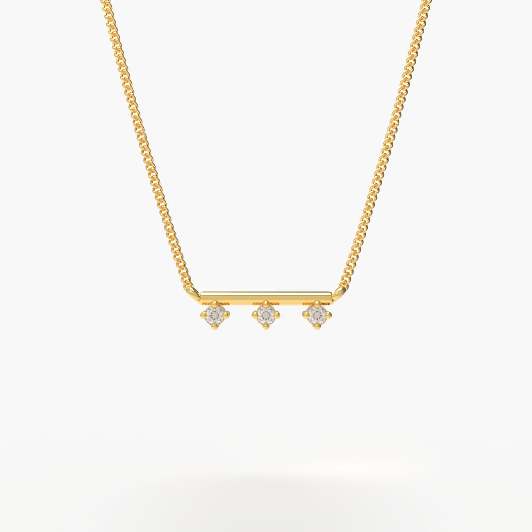 Hearts On Fire Barre Floating Diamond Necklace