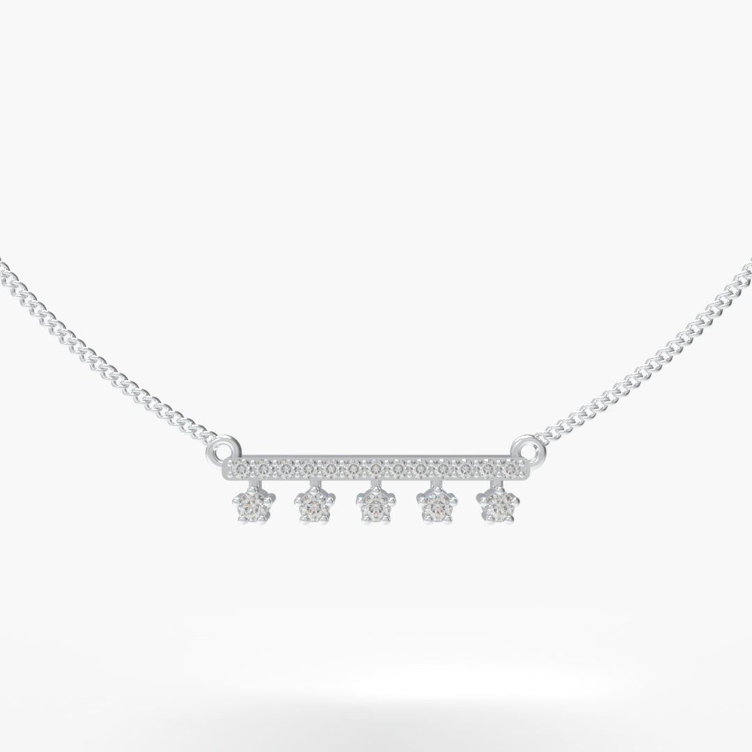 Star and Bar Style Necklace