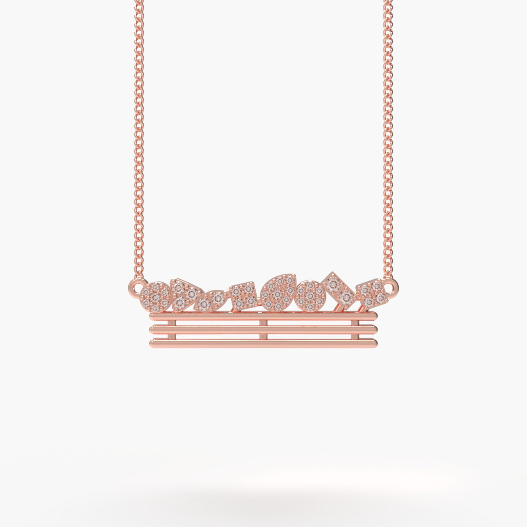 Natural Diamond Necklace