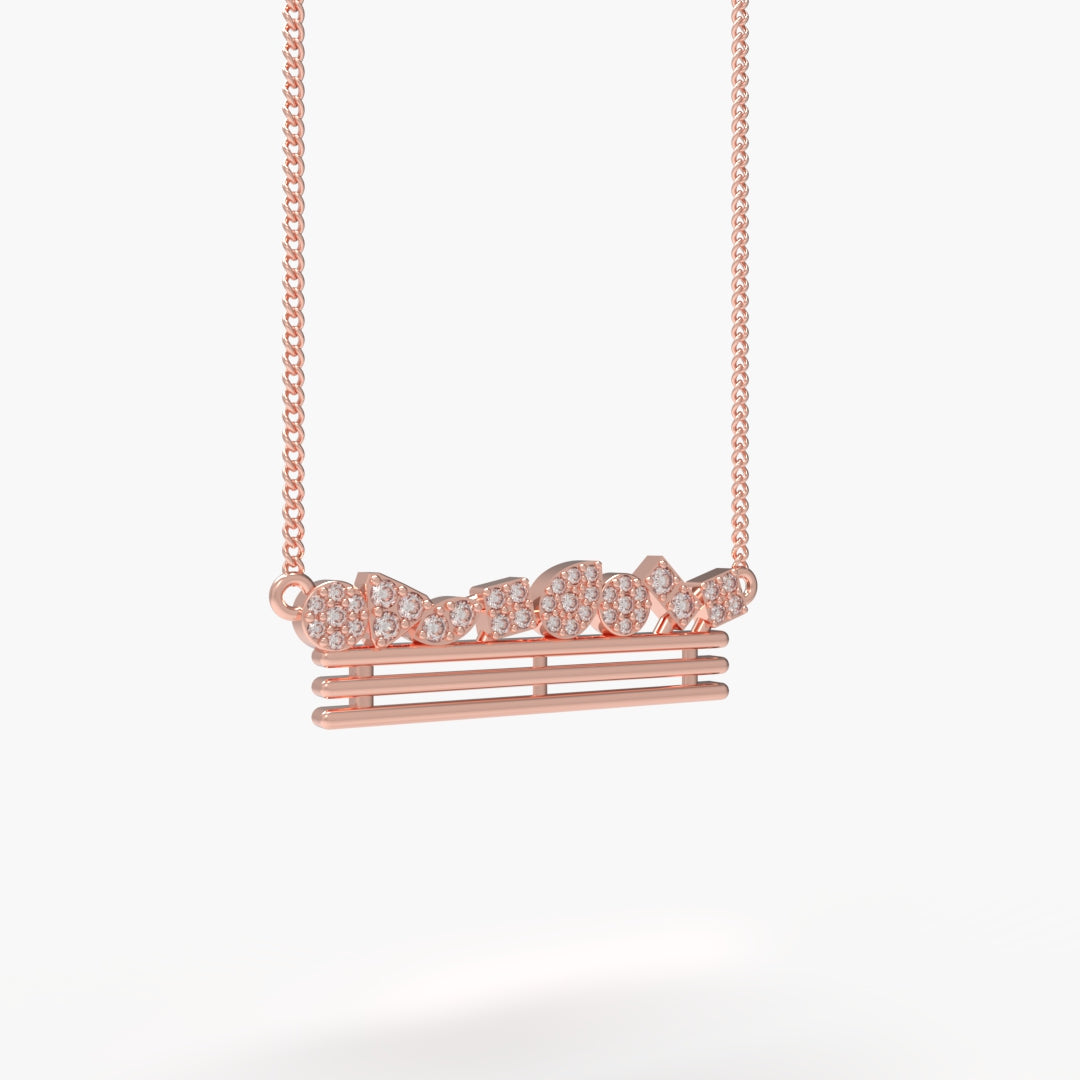 Natural Diamond Necklace