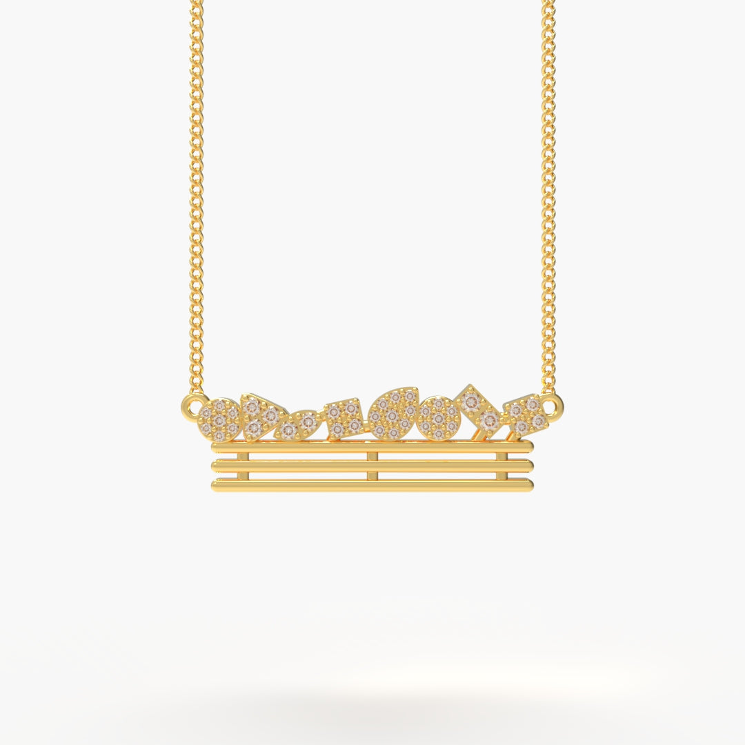 Natural Diamond Necklace