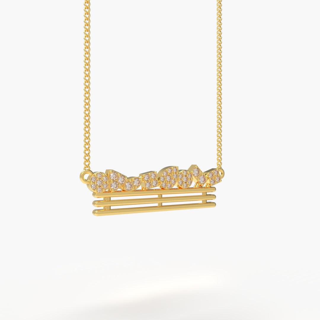 Natural Diamond Necklace