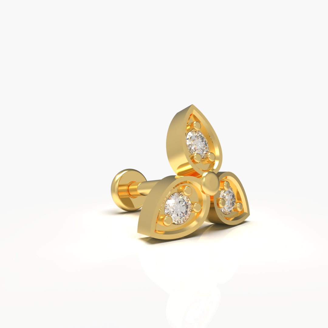 Classic Diamond Nose-Pin