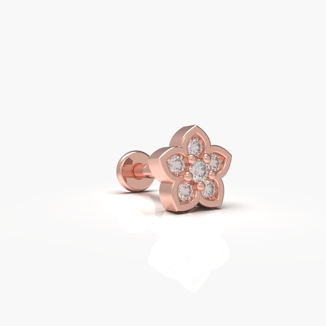 Classic Diamond Nose-Pin