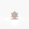 Flower Diamond Nose-Pin