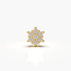 Flower Diamond Nose-Pin