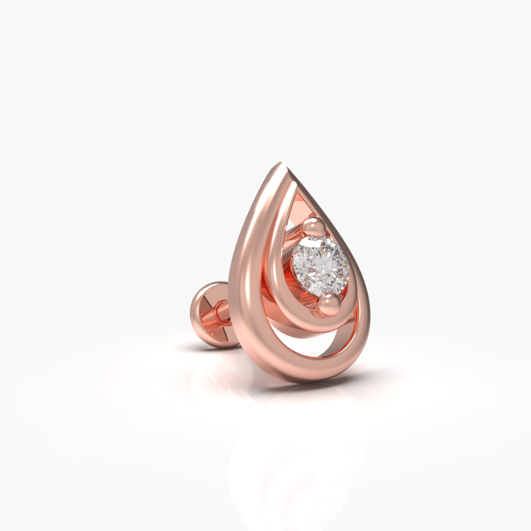 Classic Diamond Nose-Pin