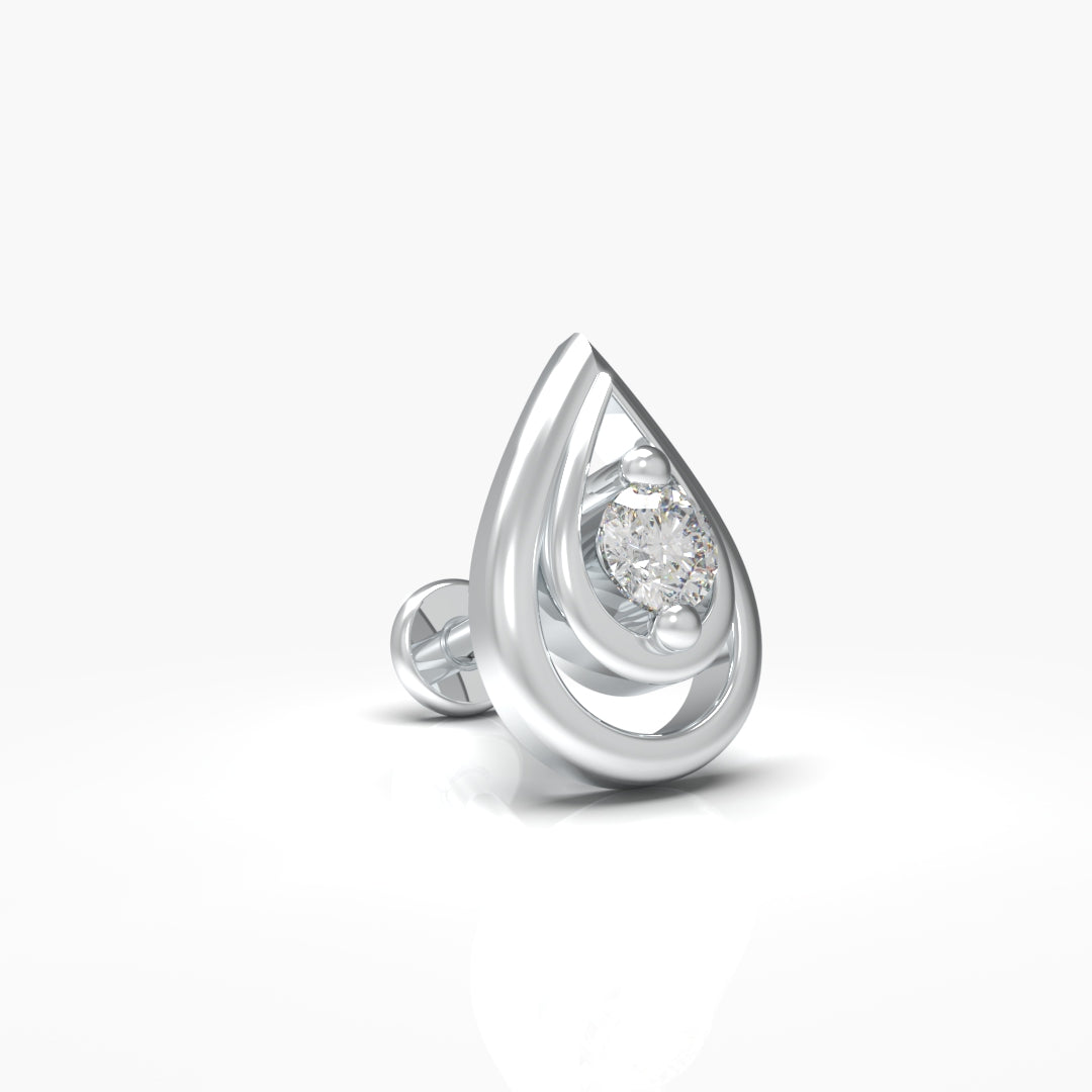 Classic Diamond Nose-Pin