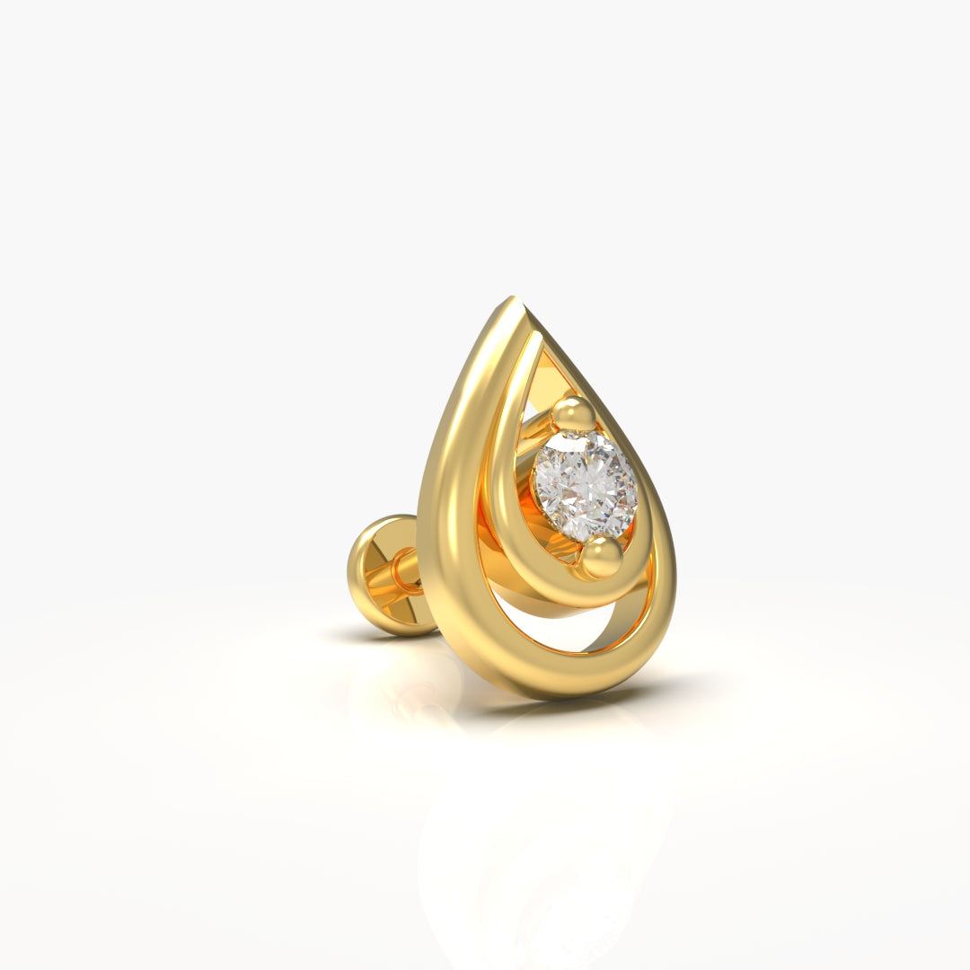 Classic Diamond Nose-Pin