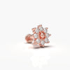 Flower Diamond Nose-Pin