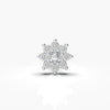 Flower Diamond Nose-Pin