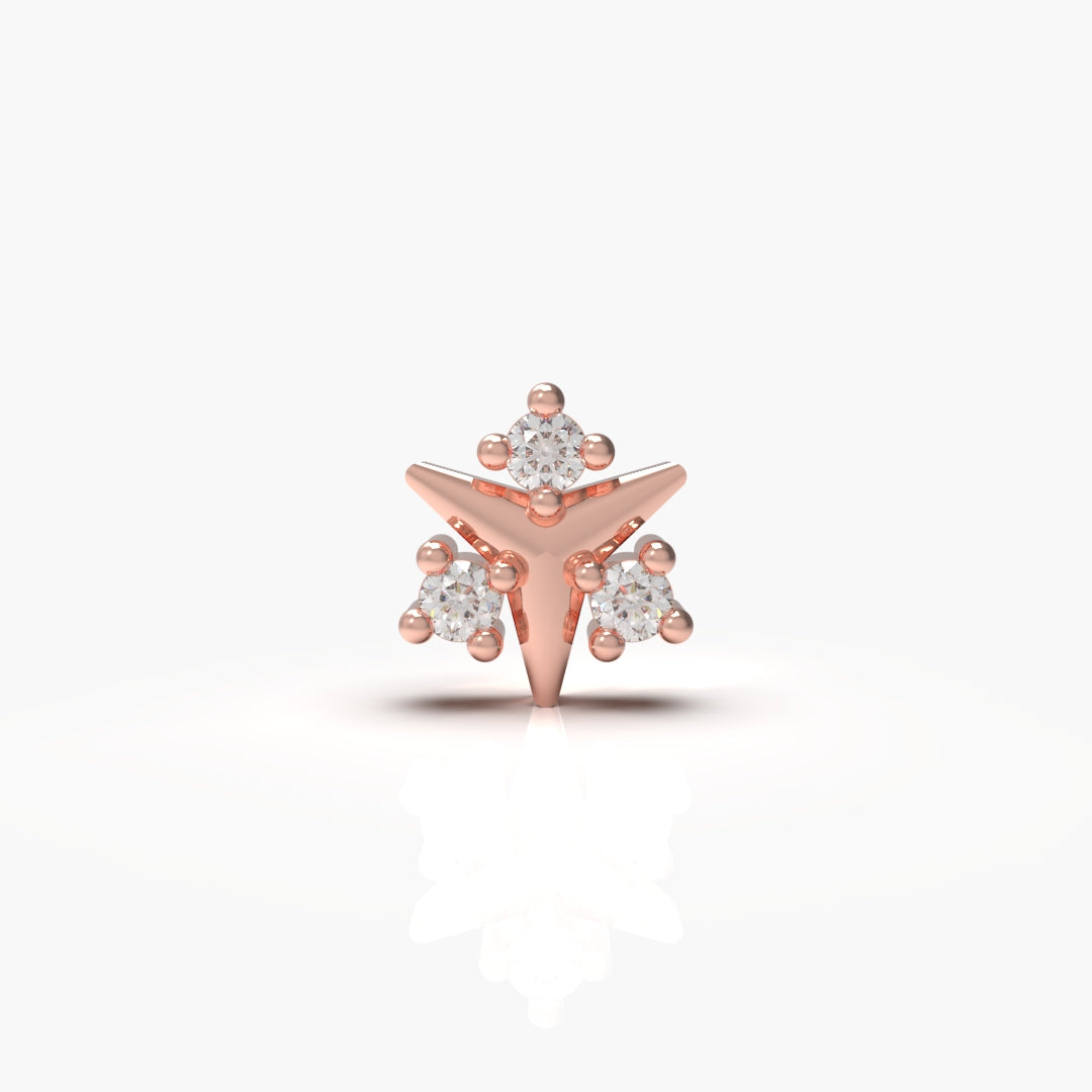 Diamond Nose-Pin