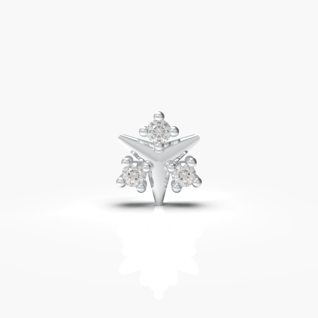 Diamond Nose-Pin