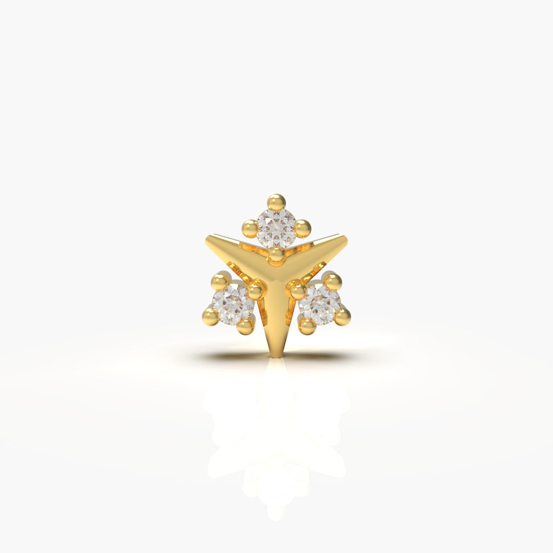 Diamond Nose-Pin