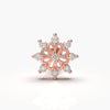 Flower Diamond Nose-Pin