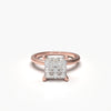 1 Carat Princess Solitaire Lab Grown Engagement Ring