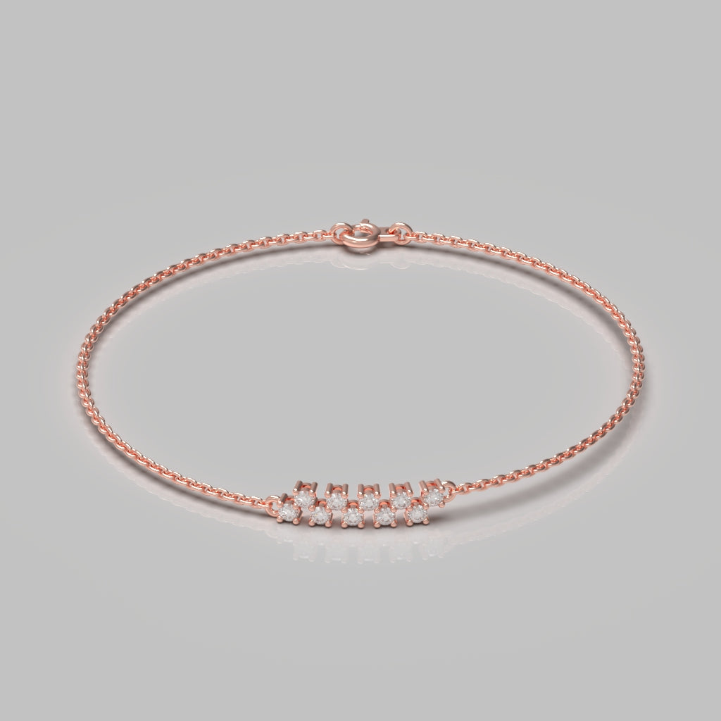 Natural Diamond Bracelet