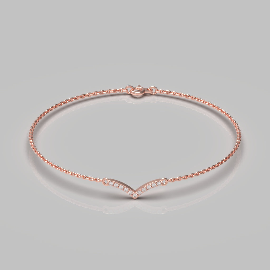 Natural Diamond Bracelet