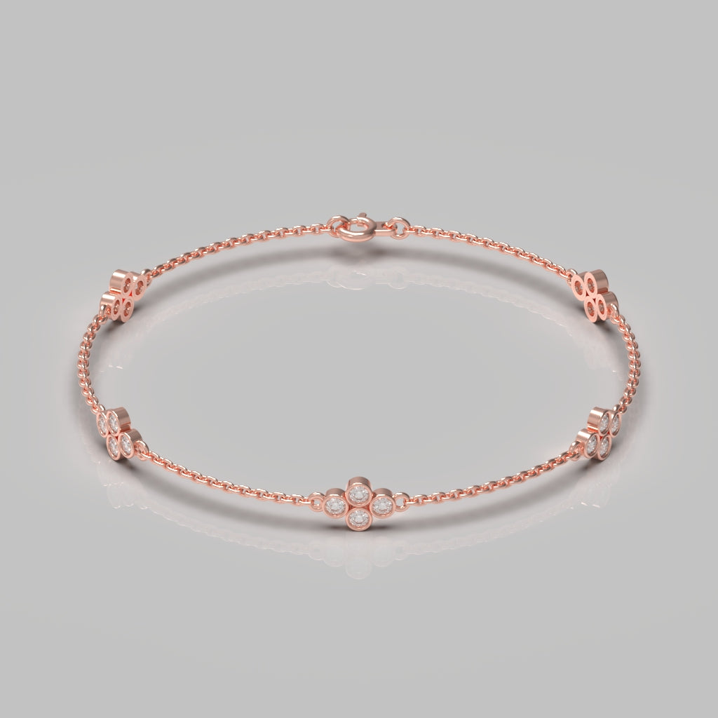 Natural Diamond Bracelet