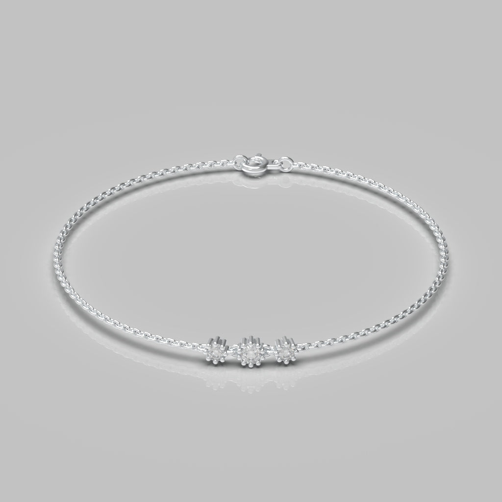 Natural Diamond Bracelet
