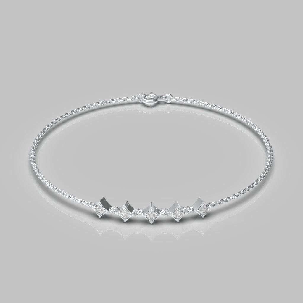 Natural Diamond Bracelet