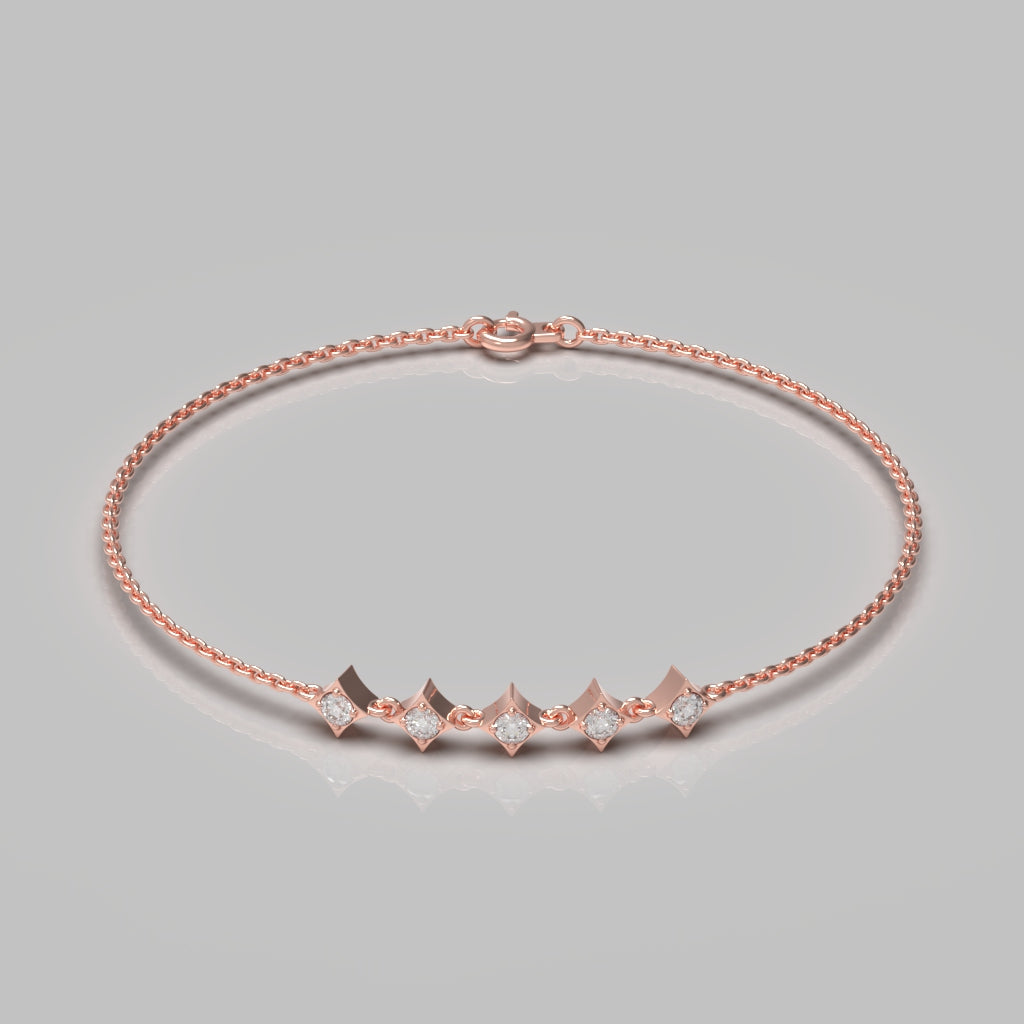 Natural Diamond Bracelet
