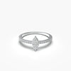 Marquise Outline Pave Ring