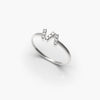 Initial Diamond Ring