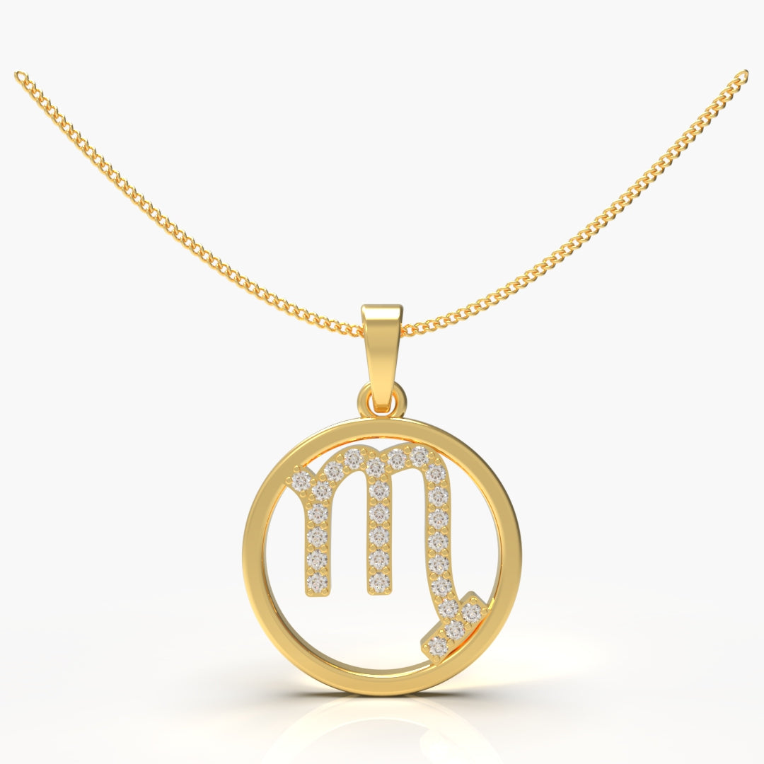 Scorpius Sign Pendant