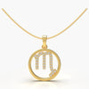Scorpius Sign Pendant