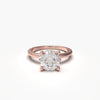 1 Carat Round Solitaire Lab Grown Engagement Ring